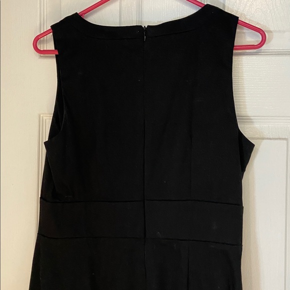 AGB Black Dress with Stylish Belt - Picture 6 of 8